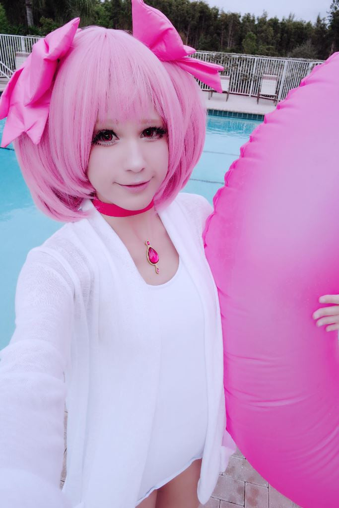 Cosplay Wig - Puella Magi Madoka Magica - Kaname Madoka-Cosplay Wig-UNIQSO