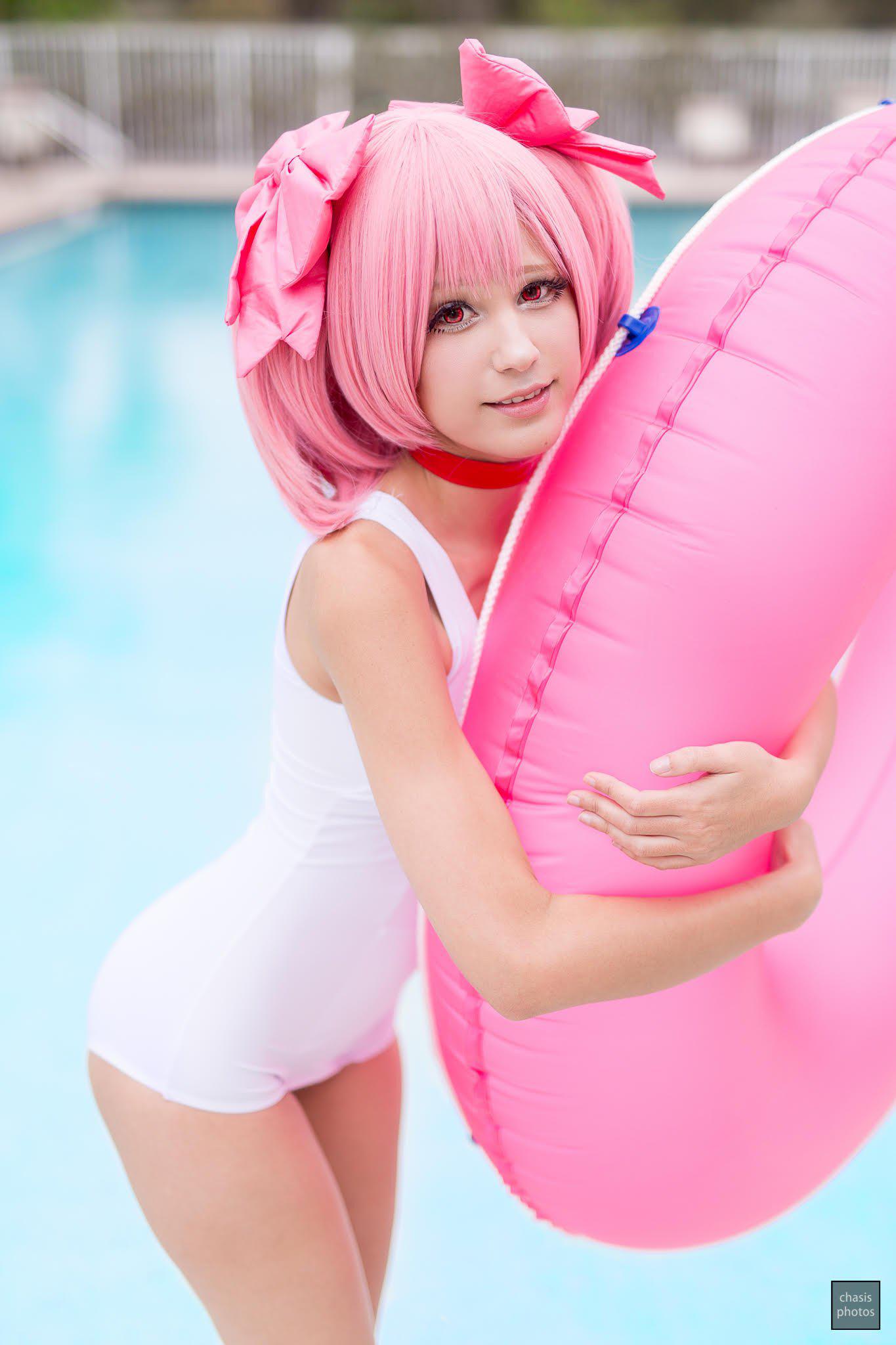 Cosplay Wig - Puella Magi Madoka Magica - Kaname Madoka-Cosplay Wig-UNIQSO