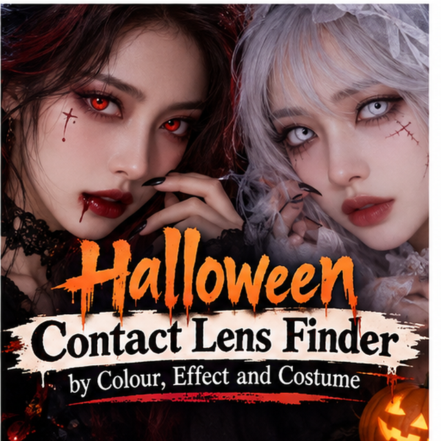 Halloween Contact Lens Finder by Colour, Effect and Costume