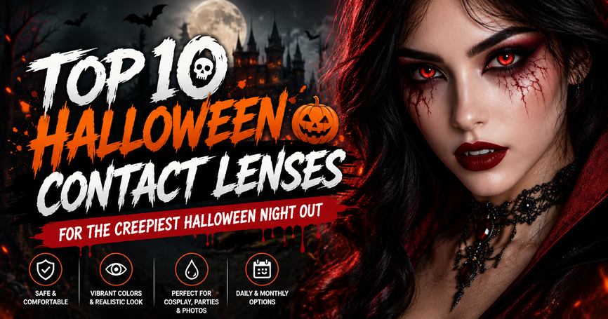 Top 10 Halloween Contact Lenses for the Creepiest 2026 Night Out