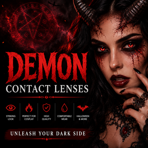 Demon Contact Lenses