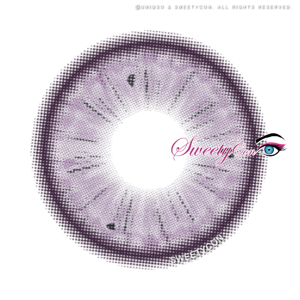 1 Day Sweety Fruit Juice Grape (2 or 10 lenses/pack)-Colored Contacts-UNIQSO
