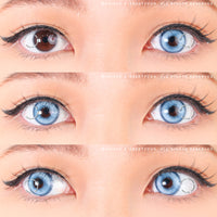 1 Day Sweety Star Tears Blue (2 or 10 lenses/pack)-Colored Contacts-UNIQSO