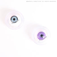 1 Day Sweety Star Tears Blue Violet (2 or 10 lenses/pack)-Colored Contacts-UNIQSO