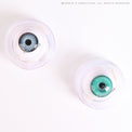1 Day Sweety Star Tears Cyan Green (2 or 10 lenses/pack)-Colored Contacts-UNIQSO