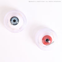 1 Day Sweety Star Tears Red (2 or 10 lenses/pack)-Colored Contacts-UNIQSO