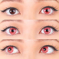 1 Day Sweety Star Tears Red (2 or 10 lenses/pack)-Colored Contacts-UNIQSO