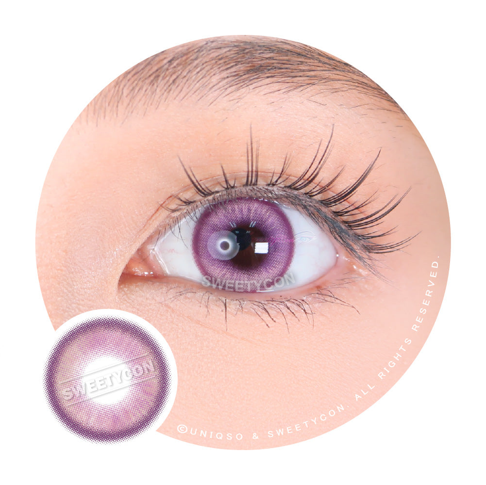 1 Day Sweety Star Tears Violet | Cosplay Contacts – UNIQSO