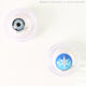 Sweety Pop Star Blue (1 lens/pack)-Colored Contacts-UNIQSO