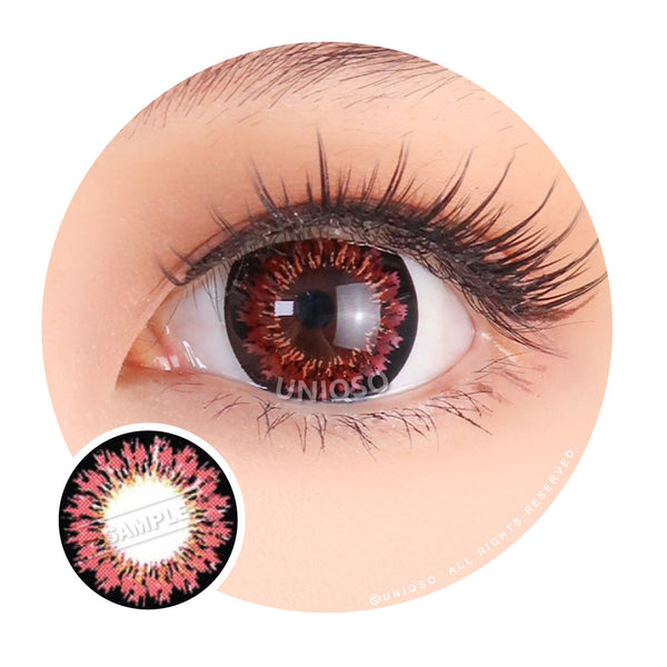 Kenko Sun Color Max レッド系 2個セット Solotica Solflex Color Hype | Halloween Colored Contacts