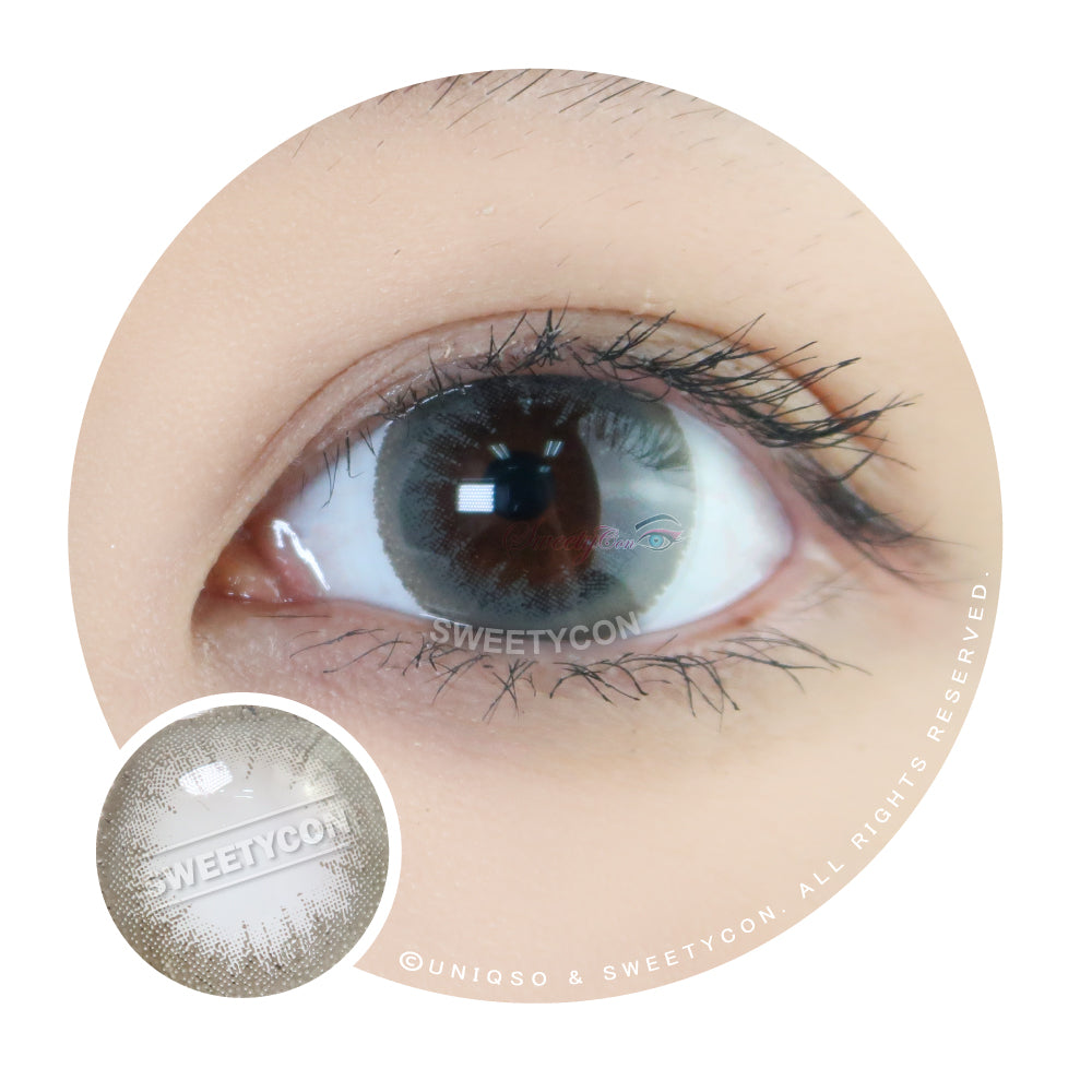 Barbie Bubble Grey (1 lens/pack)-Colored Contacts-UNIQSO