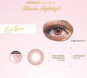SEED Minasoft 1 day Color UV - Rose Brown-Colored Contacts-UNIQSO