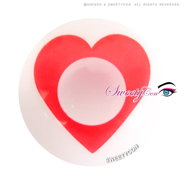 Sweety Crazy Love At First Sight (1 lens/pack)-Crazy Contacts-UNIQSO