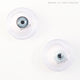 Sweety Crazy Solid White/Whiteout - 1 Day Disposable (1 lens/pack)-Crazy Contacts-UNIQSO