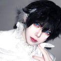 LumiDukki Feline Gleam Blue (2 lenses/pack)-Colored Contacts-UNIQSO