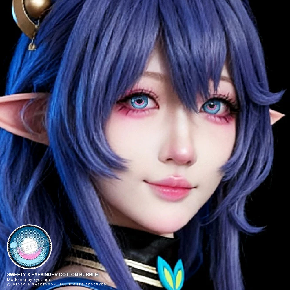 Sweety x Eyesinger Cotton Bubble (2 lenses/pack)-Colored Contacts-UNIQSO