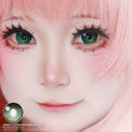 Sweety x Eyesinger Emerald Halo (2 lenses/pack)-Colored Contacts-UNIQSO