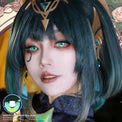 Sweety x Eyesinger Teal Nova (2 lenses/pack)-Colored Contacts-UNIQSO