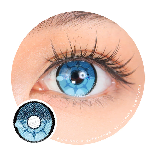 Sweety x Eyesinger Artic Star Blue (2 lenses/pack)-Colored Contacts-UNIQSO