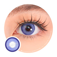 Sweety Halo Lilac (1 lens/pack)-Colored Contacts-UNIQSO