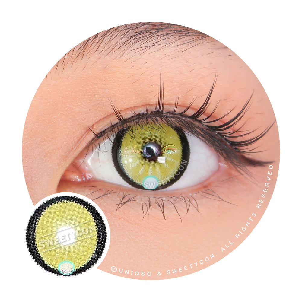 Sweety x Eyesinger Neon Eclipse Yellow (2 lenses/pack) – UNIQSO