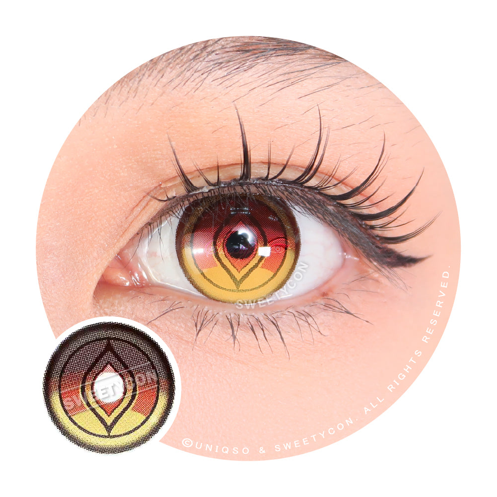 Sweety x Eyesinger Frosted Blood Moon (2 lenses/pack)-Colored Contacts-UNIQSO