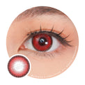 Sweety Halo Red (1 lens/pack)-Colored Contacts-UNIQSO