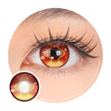 Sweety x Eyesinger Golden Eclipse (2 lenses/pack)-Colored Contacts-UNIQSO