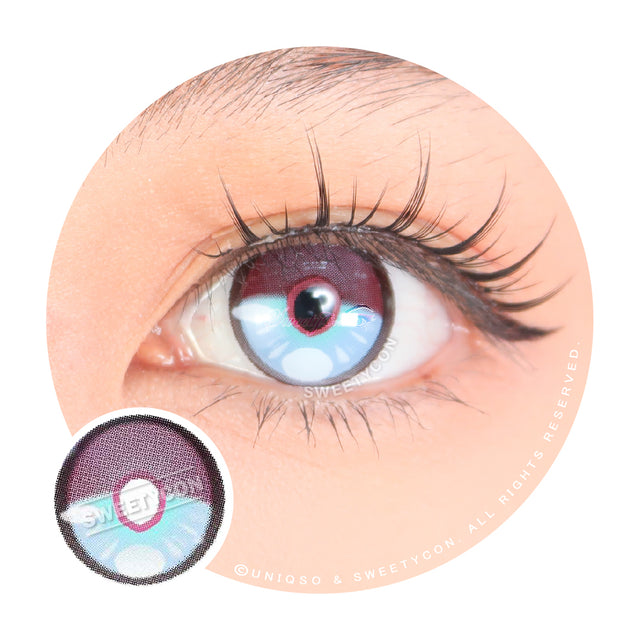 Sweety x Eyesinger Violet Arcane Ring (2 lenses/pack)-Colored Contacts-UNIQSO