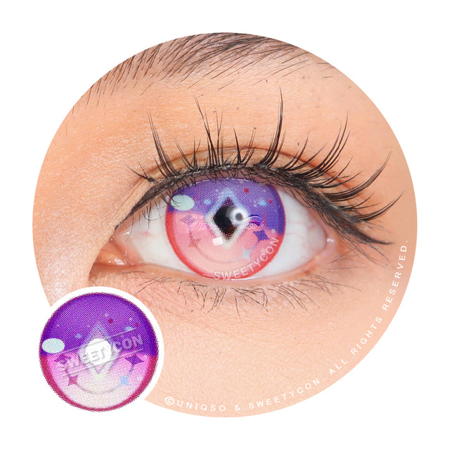 Sweety x Eyesinger Violet Diamond (2 lenses/pack)-Colored Contacts-UNIQSO
