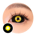 Sweety Yellow Sclera Contacts Yellow Ghoul (1 lens/pack)-Sclera Contacts-UNIQSO
