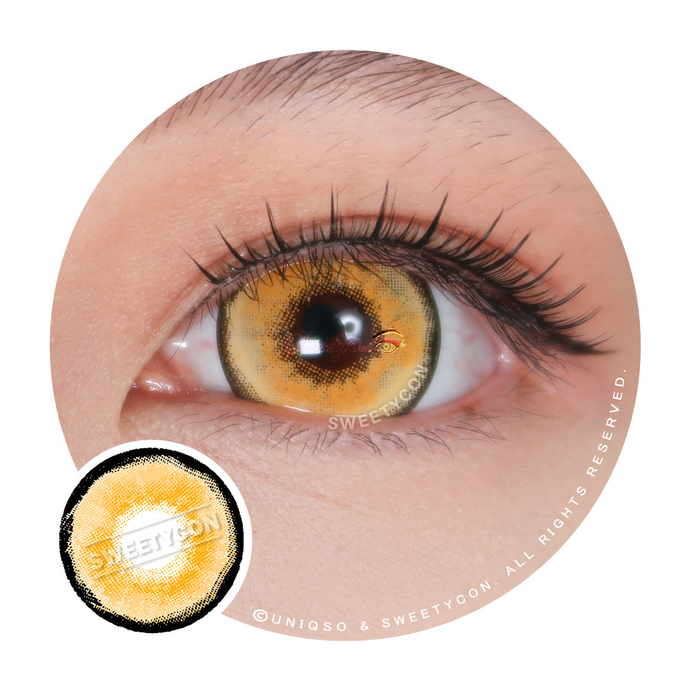 Sweety Mini Sclera Aquaman Yellow | 17mm Big Eyes & Halloween