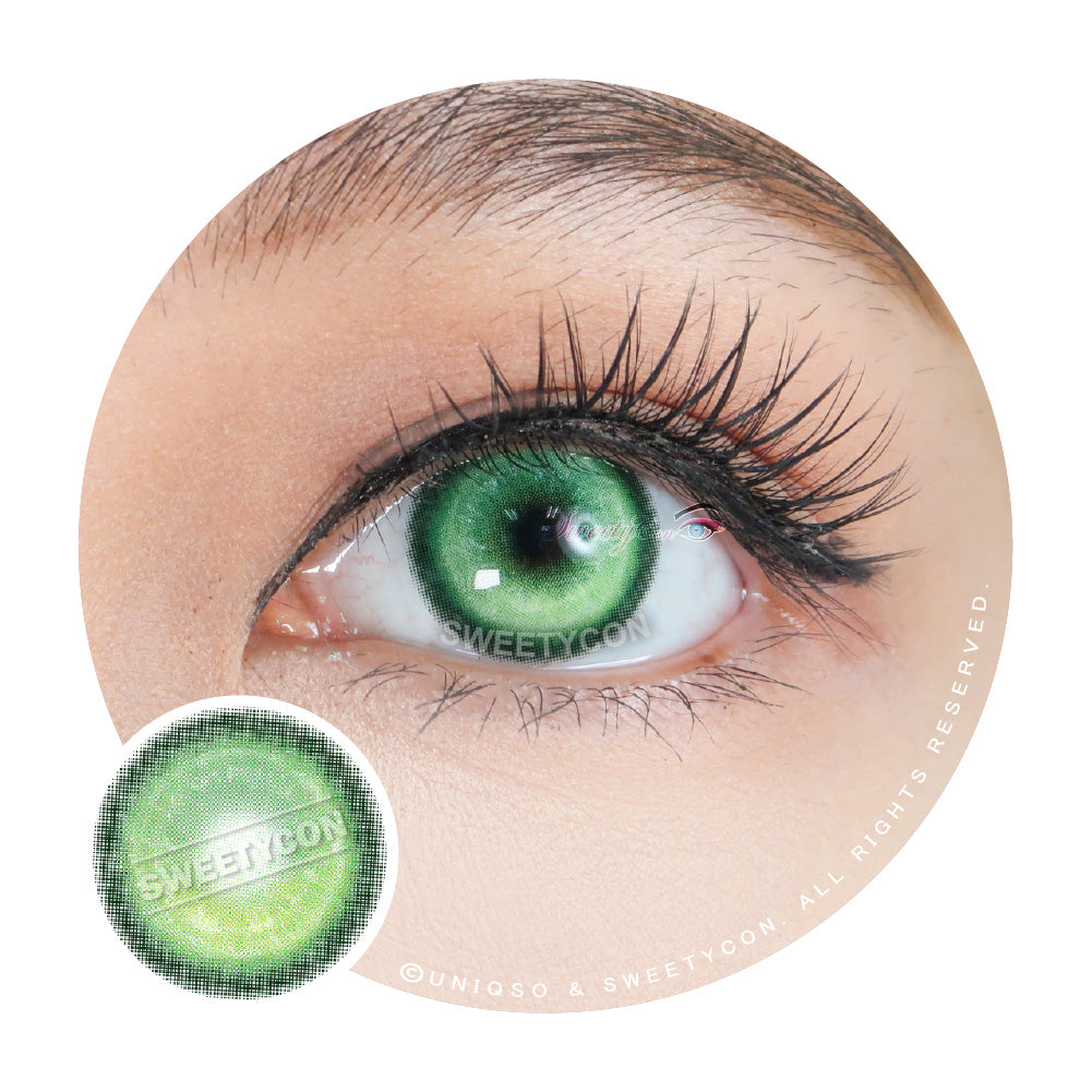 Sweety Koi Green Cosplay Colored Contacts For Anime Eye – UNIQSO