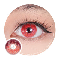 Sweety Crazy Lollipop Red (1 lens/pack)-Colored Contacts-UNIQSO