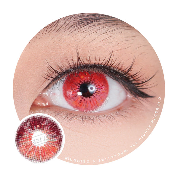 Sweety Crazy Lollipop Red | Colored Contacts For Cosplay – UNIQSO