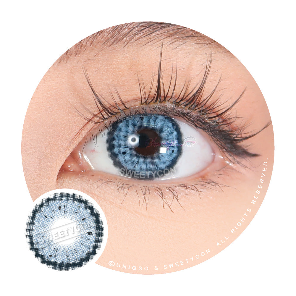 Sweety Fruit Juice Blueberry Blue | Colored Contacts – UNIQSO