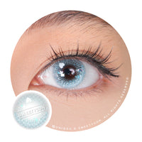 Sweety Crazy Candy Pop Gray (1 lens/pack)-Colored Contacts-UNIQSO