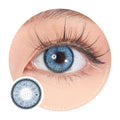 Sweety Fruit Juice Blueberry (1 lens/pack)-Colored Contacts-UNIQSO