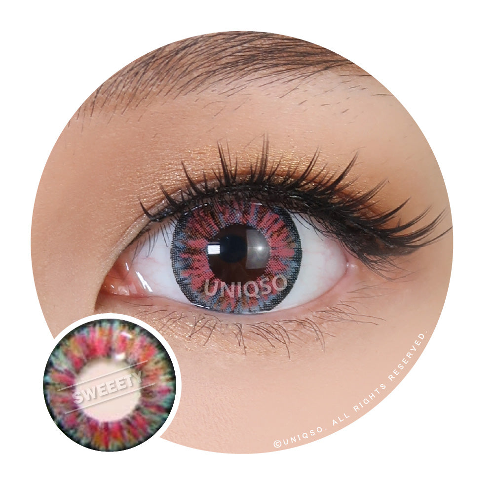 Barbie Bella 4 Tones Red (1 lens/pack)-Colored Contacts-UNIQSO