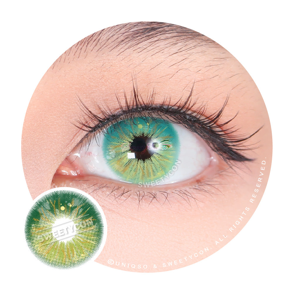 Sweety Crazy Lollipop Green | Colored Contacts For Cosplay – UNIQSO