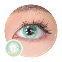 Sweety Crazy Candy Pop Green (1 lens/pack)-Colored Contacts-UNIQSO