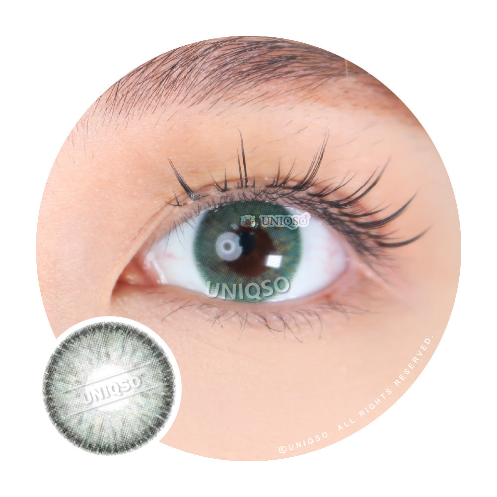 Western Eyes Nada Peace Green (1 lens/pack) [Exp: 04/2026]-Colored Contacts-UNIQSO