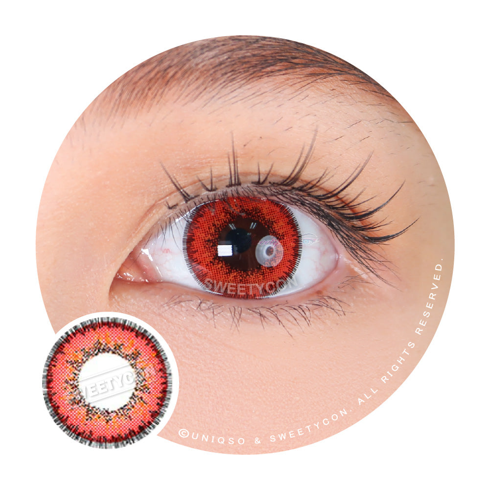popyours Red Eye【美品】 Sweety Poppy Red Colored Contacts – UNIQSO