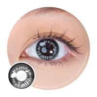 Sweety Anime Black (1 lens/pack) [Exp: 06/2026]-Colored Contacts-UNIQSO
