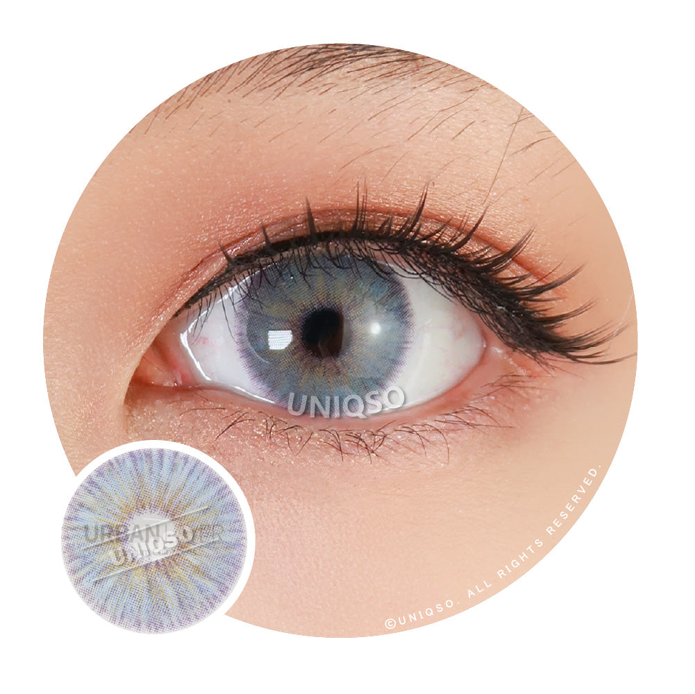ネイジーン　アイローラー　ユニシティ Urban Layer Angeles N Violet Silicone Hydrogel Contacts – UNIQSO