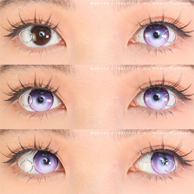 Sweety x Eyesinger Moonlit Lilac (2 lenses/pack)-Colored Contacts-UNIQSO