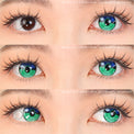 Sweety x Eyesinger Green Rings (2 lenses/pack)-Colored Contacts-UNIQSO