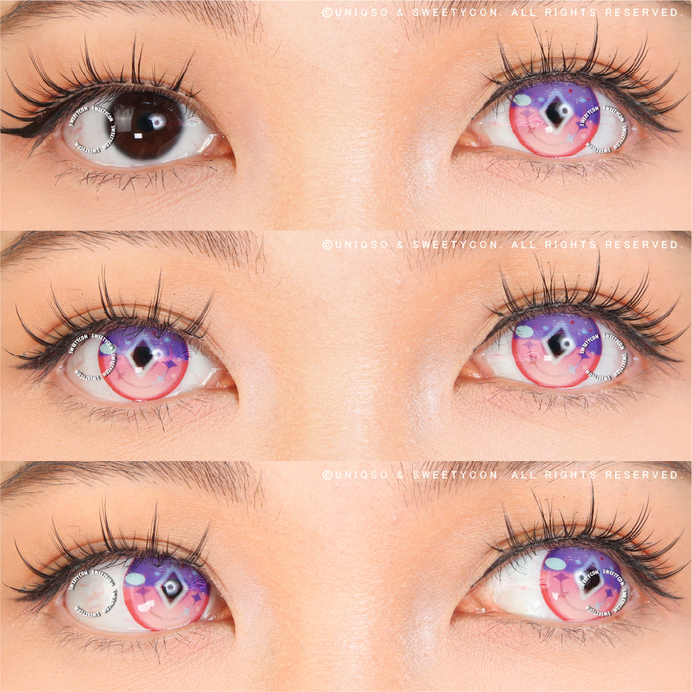 Sweety x Eyesinger Violet Diamond (2 lenses/pack)-Colored Contacts-UNIQSO