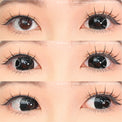 Sweety Mini Sclera Lens Black Titan (1 lens/pack)-Mini Sclera Contacts-UNIQSO