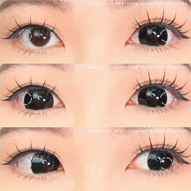 Sweety Mini Sclera Lens Black Titan (1 lens/pack)